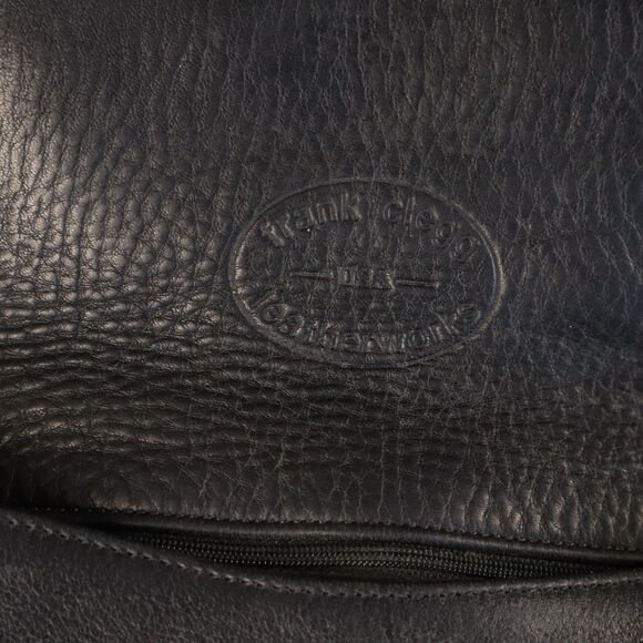 Frank Clegg Handcrafted Smooth Leather Flap Crossbody Shoulder Handbag Purse - Picture 2 of 16